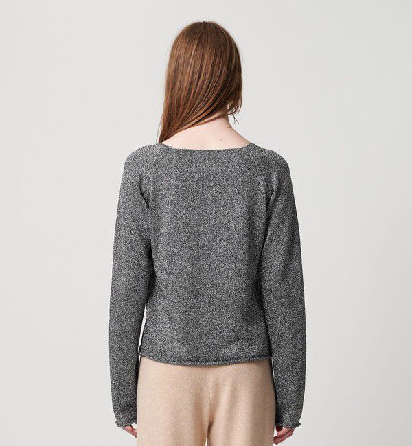 ATTISESSION「＜ATTISESSION＞ラメ リリヤーン プルオーバー ニット トップス 」|ニット・セーター|