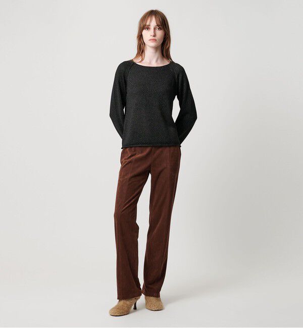 ATTISESSION「＜ATTISESSION＞ラメ リリヤーン プルオーバー ニット トップス 」|ニット・セーター|