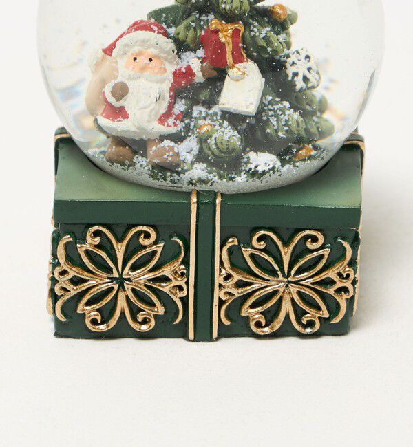 BEAUTY&YOUTH UNITED ARROWS「＜COLOR AND SEASONS＞サンタ ギフトボックス スノードーム 65mm」|フィギュア・ホビー|