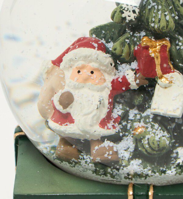 BEAUTY&YOUTH UNITED ARROWS「＜COLOR AND SEASONS＞サンタ ギフトボックス スノードーム 65mm」|フィギュア・ホビー|