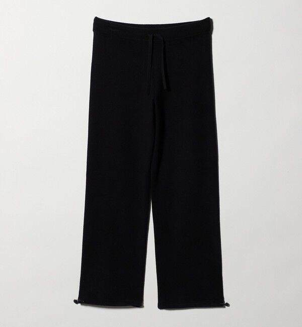ATTISESSION「＜ATTISESSION＞ニット コード パンツ 2」|その他|BLACK