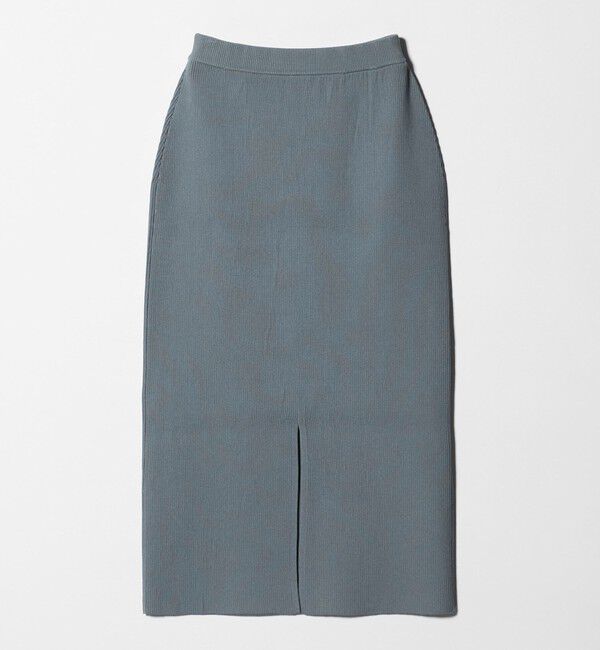 BEAUTY&YOUTH UNITED ARROWS「【WEB限定 Wardrobe DAILY MINIMAL】ポリエステルコットン リブニットタイトスカート ウォッシャブル」|タイト|