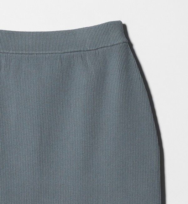 BEAUTY&YOUTH UNITED ARROWS「【WEB限定 Wardrobe DAILY MINIMAL】ポリエステルコットン リブニットタイトスカート ウォッシャブル」|タイト|