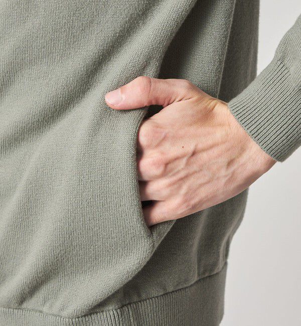 STEVEN ALAN「＜Steven Alan＞ ブラッシュド CTN/PE ドライバーズ ニット ブルゾン」|カーディガン|