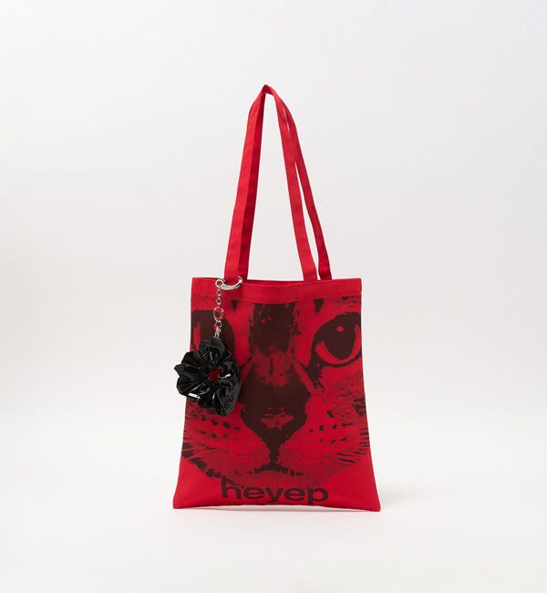 BEAUTY&YOUTH UNITED ARROWS「＜heyep＞Cats トートバッグ」|トートバッグ|RED