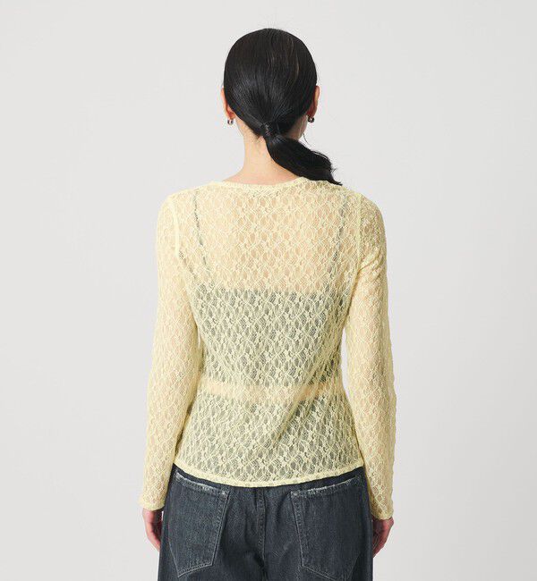 BEAUTY&YOUTH UNITED ARROWS「フラワーレース プルオーバー」|Tシャツ・カットソー|