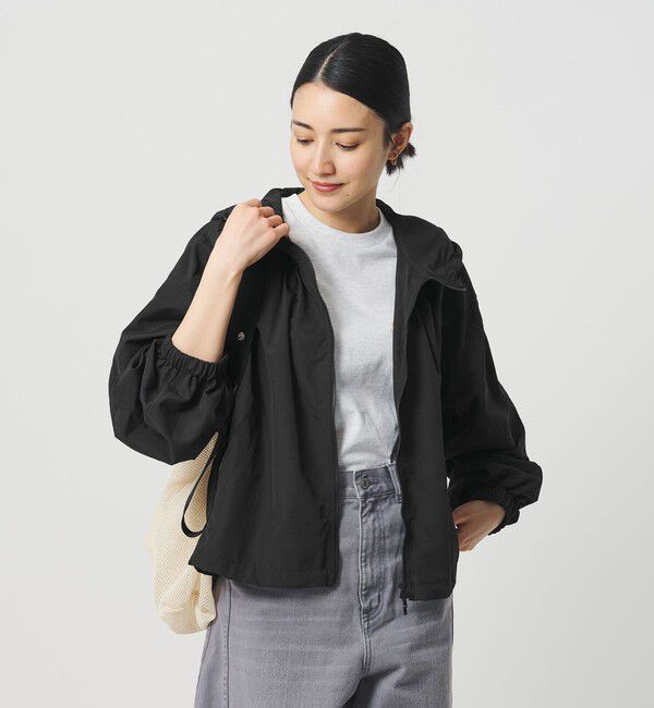 BEAUTY&YOUTH UNITED ARROWS「ナイロン ギャザーフードブルゾン ウォッシャブル」|ブルゾン・スタジャン|