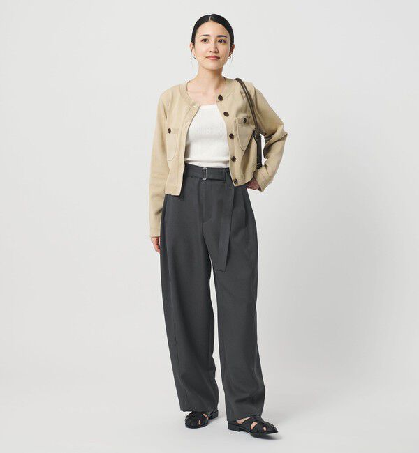 BEAUTY&YOUTH UNITED ARROWS「ベルトカーブパンツ ウォッシャブル 防シワ」|その他|