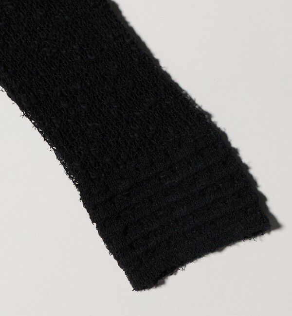 ATTISESSION「＜ATTISESSION＞メッシュ Uネック ニット トップス」|ニット・セーター|