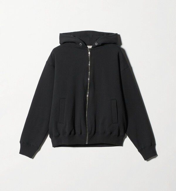 BEAUTY&YOUTH UNITED ARROWS「ヘビー クラシック スウェット ジップ ジャケット」|カーディガン|BLACK