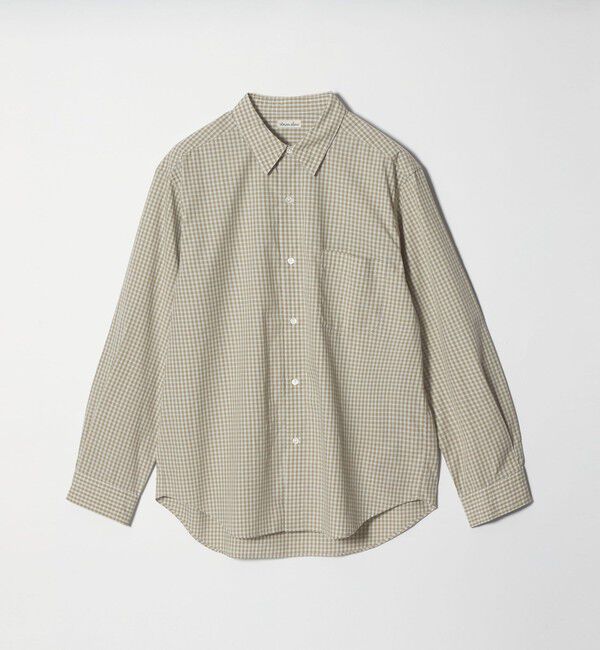 STEVEN ALAN「＜Steven Alan＞ 60 コンパクトヤーン チェック レギュラーカラー シャツ NARROW」|シャツ・ブラウス|MOCA