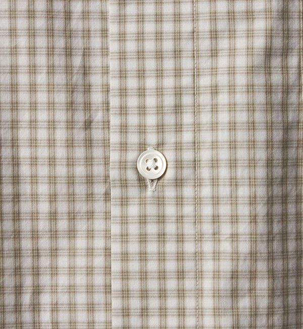 STEVEN ALAN「＜Steven Alan＞ 60 コンパクトヤーン チェック レギュラーカラー シャツ NARROW」|シャツ・ブラウス|