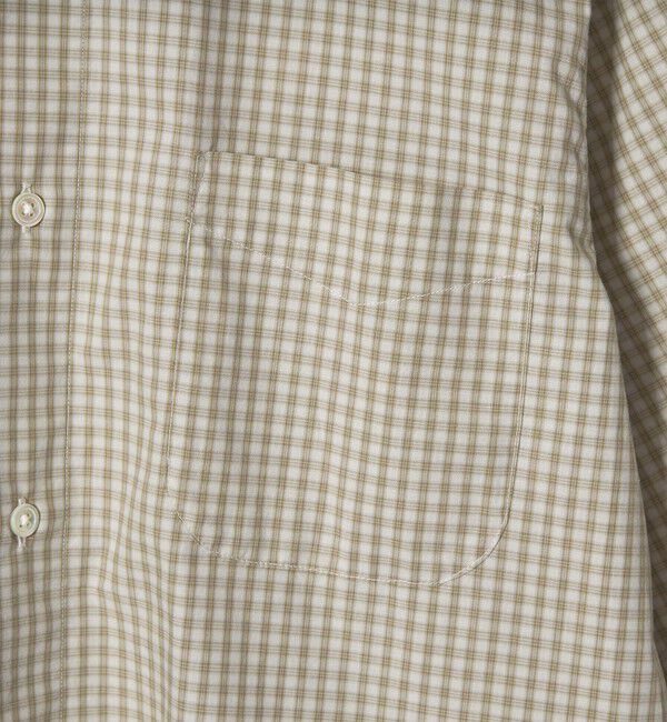 STEVEN ALAN「＜Steven Alan＞ 60 コンパクトヤーン チェック レギュラーカラー シャツ NARROW」|シャツ・ブラウス|