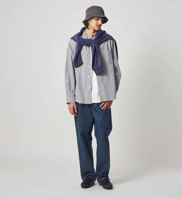 STEVEN ALAN「＜Steven Alan＞ 60 コンパクトヤーン チェック レギュラーカラー シャツ NARROW」|シャツ・ブラウス|