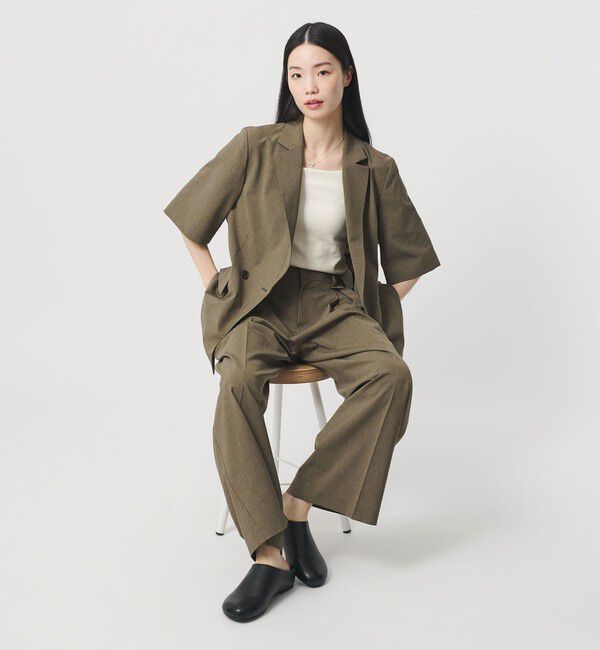 BEAUTY&YOUTH UNITED ARROWS「レザー インヒール スリッポン」|ローファー|