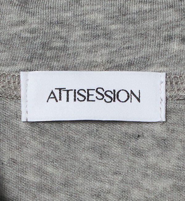 ATTISESSION「＜ATTISESSION＞ジャージー シャツ 」|カーディガン|