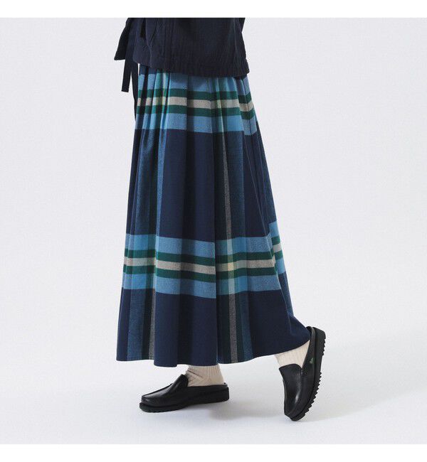 BEAMSBOY「ビッグ タータン スカート」|スカート|