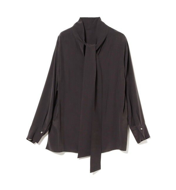 Demi-Luxe BEAMS 「ロングボウタイ ブラウス」|シャツ・ブラウス|