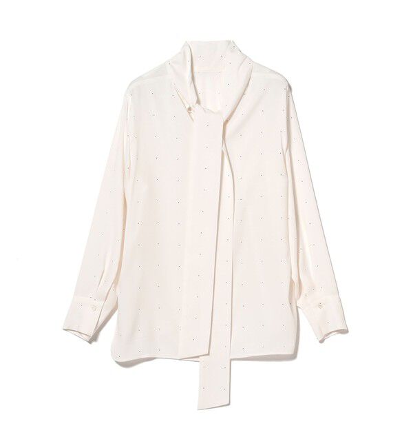 Demi-Luxe BEAMS 「ロングボウタイ ブラウス」|シャツ・ブラウス|
