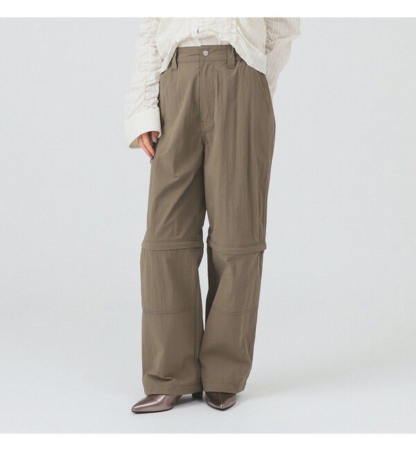 Ray BEAMS 「【別注】Dickies / 2wayパンツ」|チノ|KHAKI