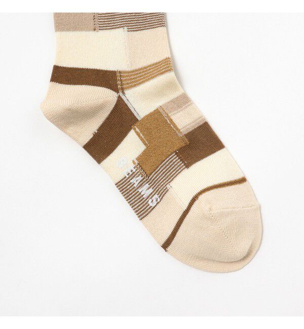 BEAMS「BEAMS / パッチワーク ソックス」|ソックス|