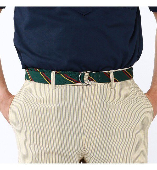 BEAMS PLUS「Double Ring Ribbon Belt」|ベルト|