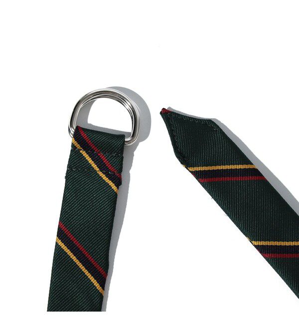 BEAMS PLUS「Double Ring Ribbon Belt」|ベルト|
