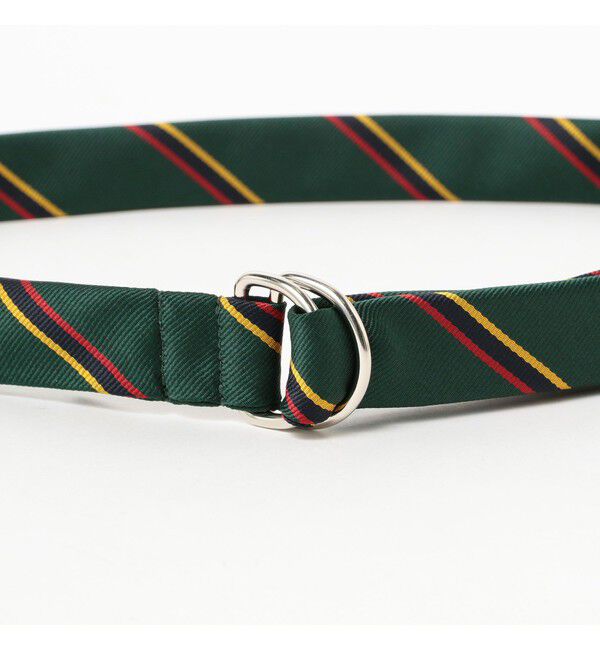 BEAMS PLUS「Double Ring Ribbon Belt」|ベルト|