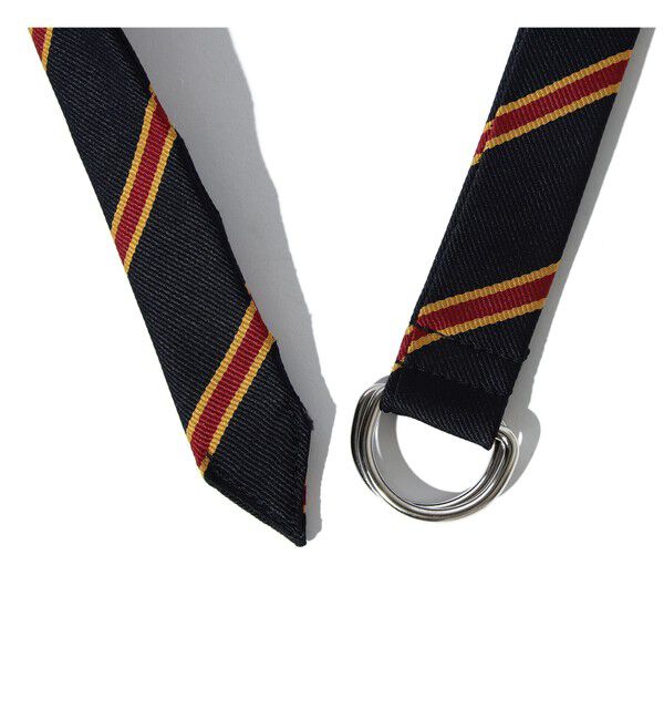 BEAMS PLUS「Double Ring Ribbon Belt」|ベルト|