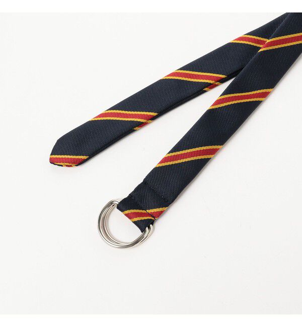 BEAMS PLUS「Double Ring Ribbon Belt」|ベルト|