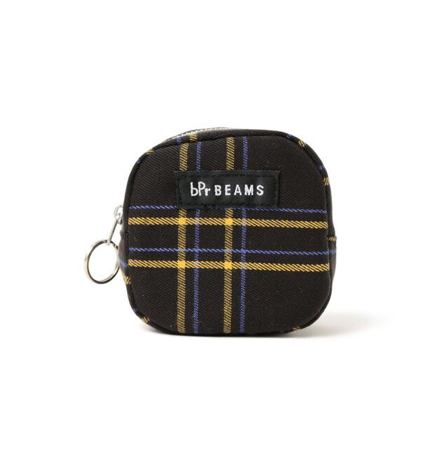 BEAMS「チェック ポーチ S」|ポーチ|