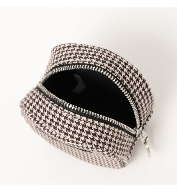 BEAMS「チェック ポーチ S」|ポーチ|