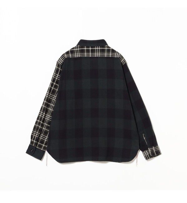 BEAMS「【別注】SUGAR CANE / クレイジー ワークシャツ」|シャツ・ブラウス|