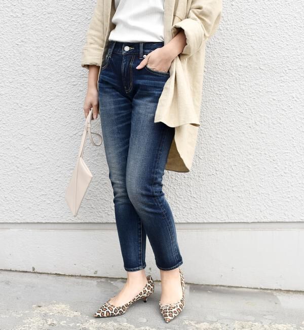 SHIPS for women「【WEB限定】スリム テーパード デニム」|その他|