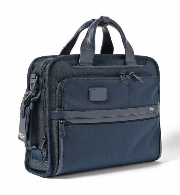 SHIPS「【SHIPS別注】TUMI: 『ALPHA 3』 3WAY スリム ブリーフ」|ビジネスバッグ|