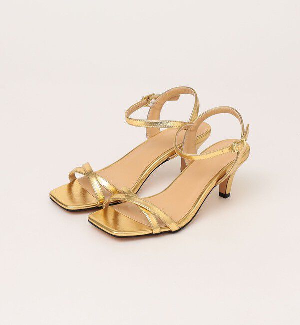 SHIPS any「SHIPS any: クロス ストラップ サンダル」|サンダル|