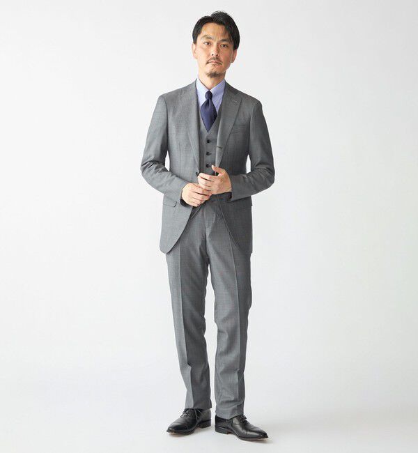 SHIPS「SHIPS: LORO PIANA FABRIC オーストラリス シャークスキン ベスト」|ベスト・ジレ|