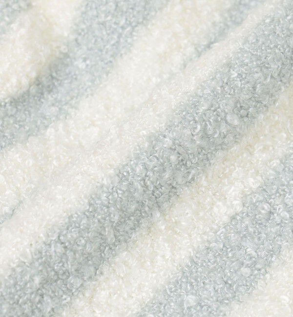 SHIPS KIDS「SHIPS KIDS:ベビー ふわもこ ボーダー ニットキャップ」|ニット帽|