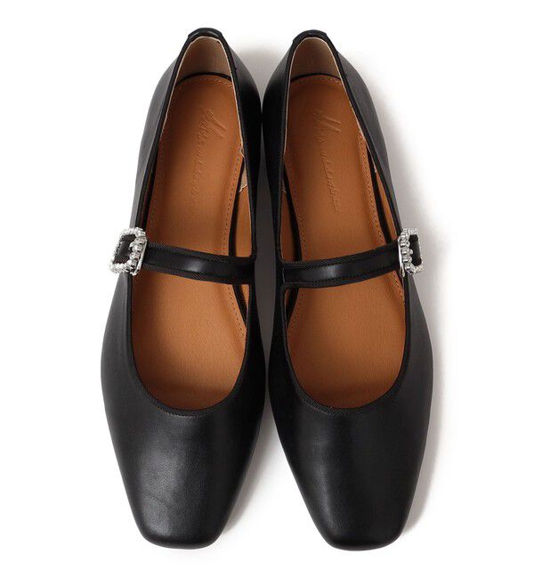 SHIPS any「【SHIPS any別注】eblouna: ビジュー メリー ジェーン フラットシューズ 24SS」|その他|