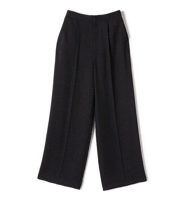 SHIPS for women「〈手洗い可能〉麻混 タック ワイド パンツ」|その他|