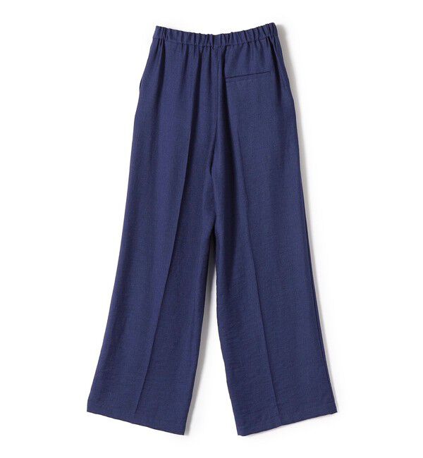 SHIPS for women「〈手洗い可能〉麻混 タック ワイド パンツ」|その他|