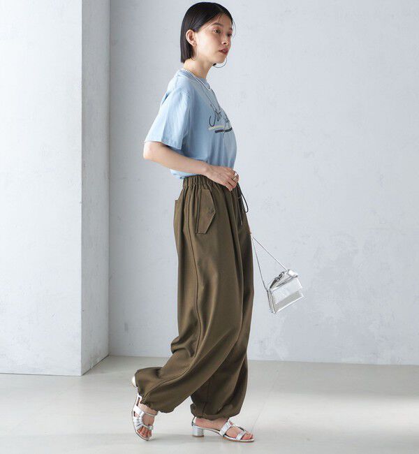 SHIPS for women「J.J.MERCER:〈洗濯機可能〉プリント TEE」|Tシャツ・カットソー|