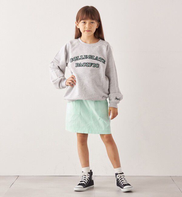 SHIPS any「【SHIPS any別注】Collegiate Pacific: 刺繍 ロゴ スウェット<KIDS>」|スウェット・ジャージ|