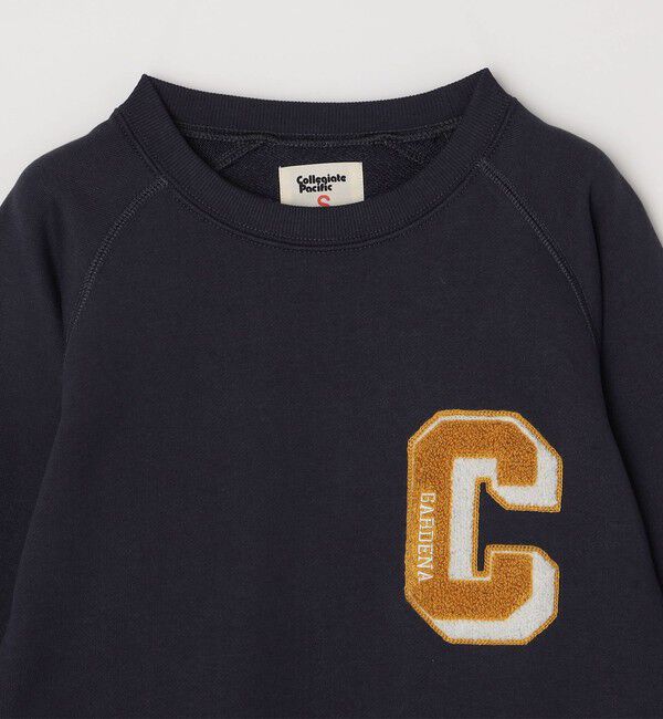 SHIPS any「【SHIPS any別注】Collegiate Pacific: 刺繍 ロゴ スウェット<KIDS>」|スウェット・ジャージ|