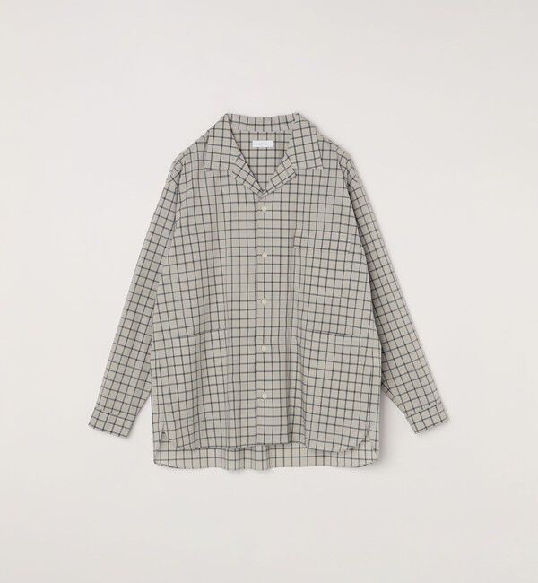 SHIPS any「SHIPS any: モノトーン チェック サイドポケット シャツ ジャケット◇」|シャツ・ブラウス|