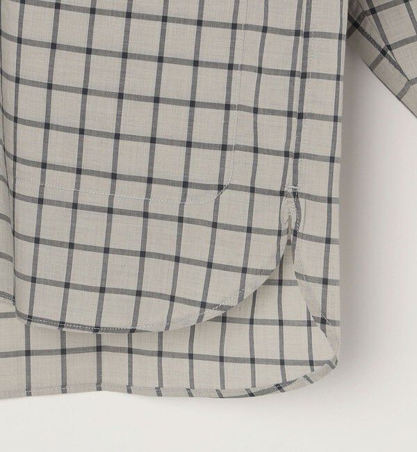 SHIPS any「SHIPS any: モノトーン チェック サイドポケット シャツ ジャケット◇」|シャツ・ブラウス|