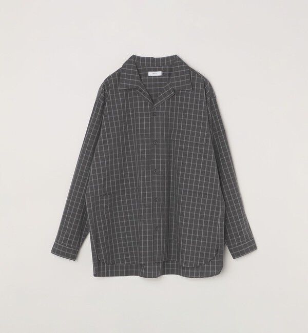 SHIPS any「SHIPS any: モノトーン チェック サイドポケット シャツ ジャケット◇」|シャツ・ブラウス|