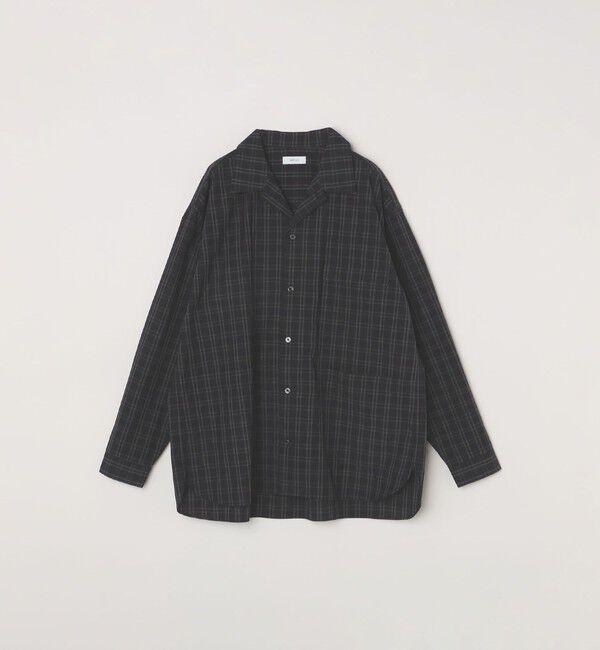 SHIPS any「SHIPS any: モノトーン チェック サイドポケット シャツ ジャケット◇」|シャツ・ブラウス|