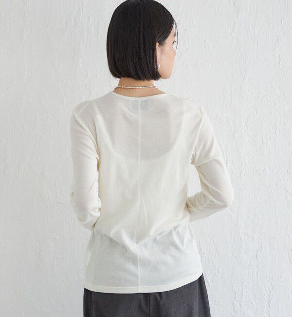 SHIPS for women「Wai＋:〈手洗い可能〉オーガニックコットン カットソー」|Tシャツ・カットソー|