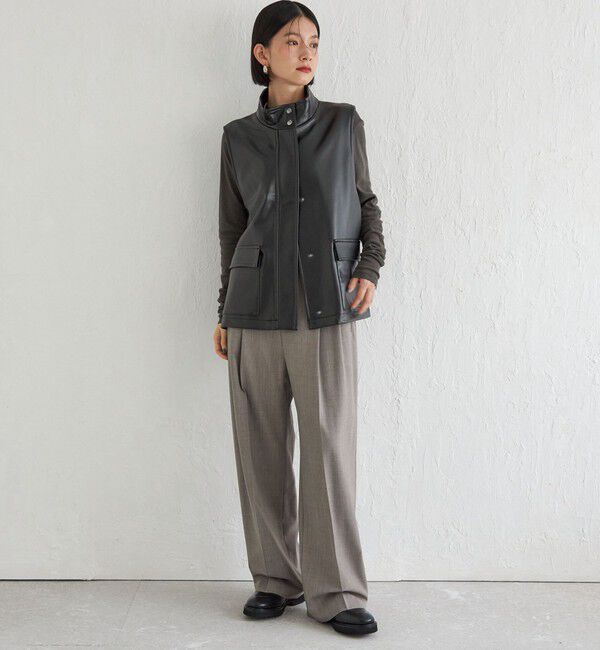 SHIPS for women「Wai＋:〈手洗い可能〉オーガニックコットン カットソー」|Tシャツ・カットソー|